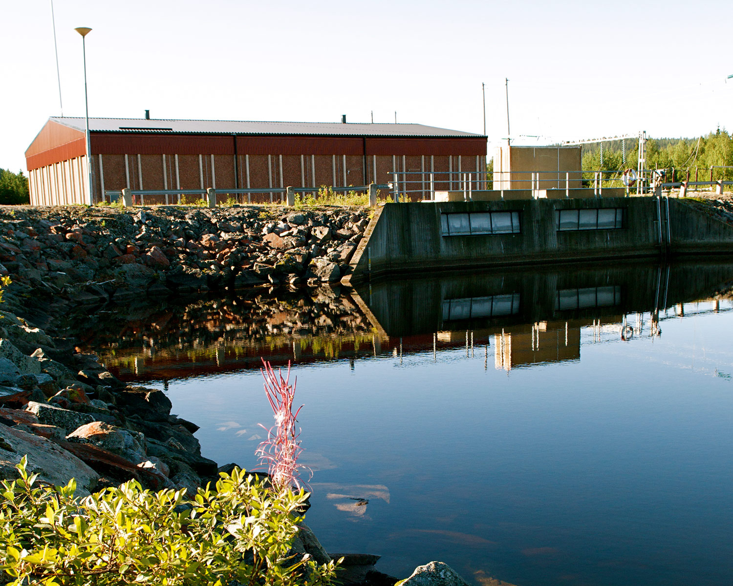 Hoting hydropower plant