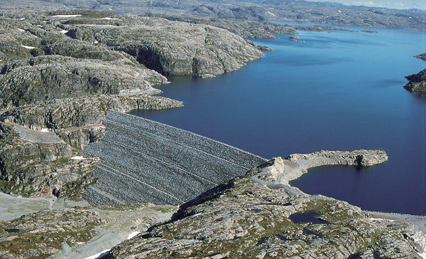 Blåsjø Dam